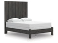 Parlayon Charcoal Queen Panel Bed