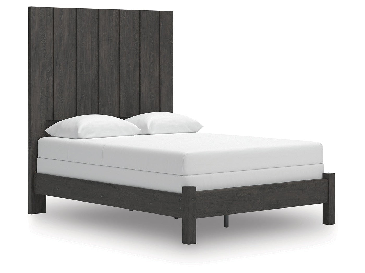 Parlayon Charcoal Queen Panel Bed