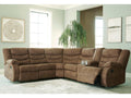 Partymate Brindle Manual Reclining Sectional Living Room Set