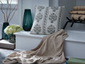 Paulmour Ivory/Green/Brown Pillow