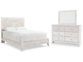 Paxberry Queen Panel Bedroom Set with Dresser and Mirror