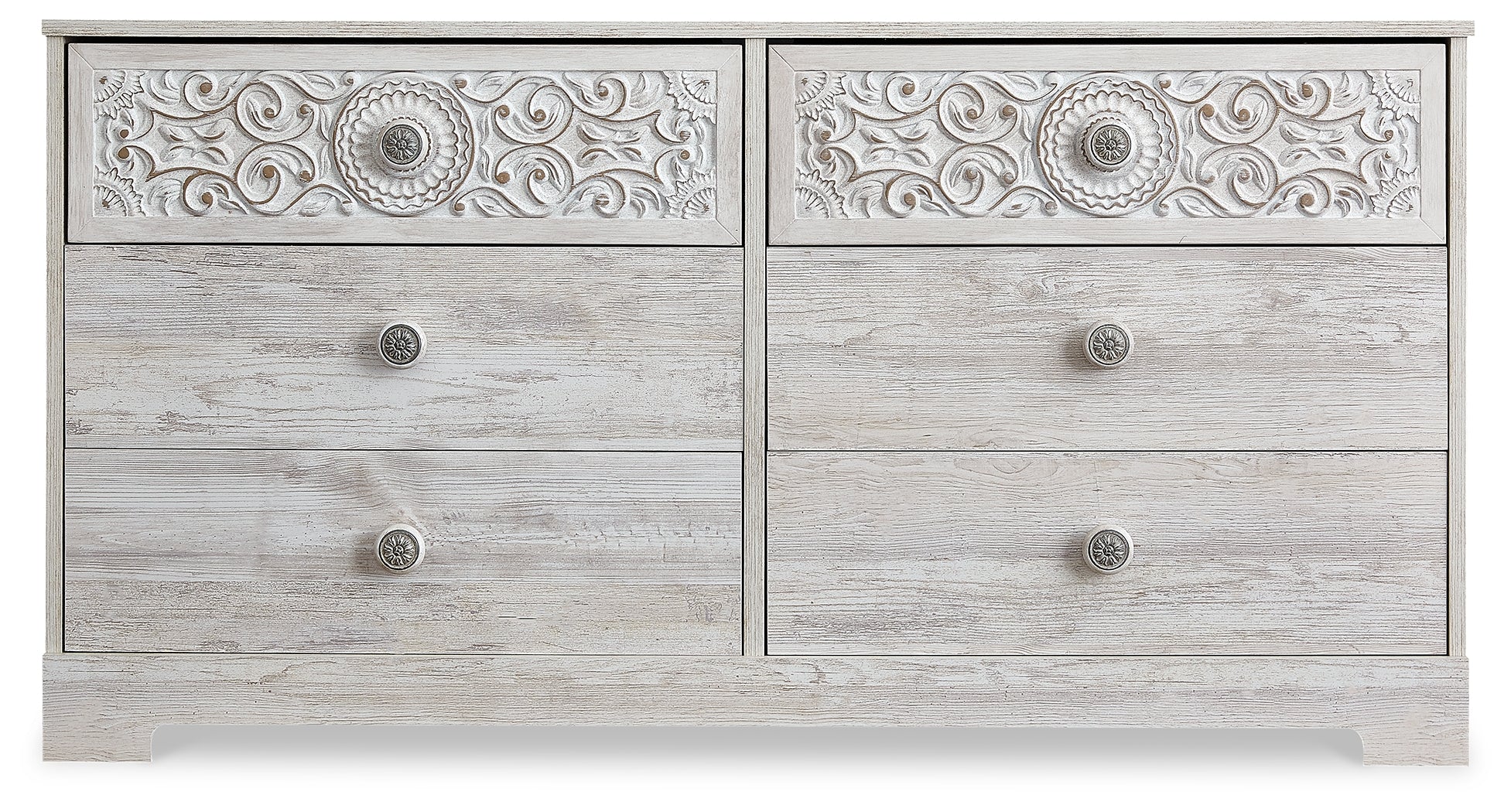 Paxberry Whitewash Dresser (28.78" H)