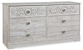 Paxberry Whitewash Dresser (28.78" H)