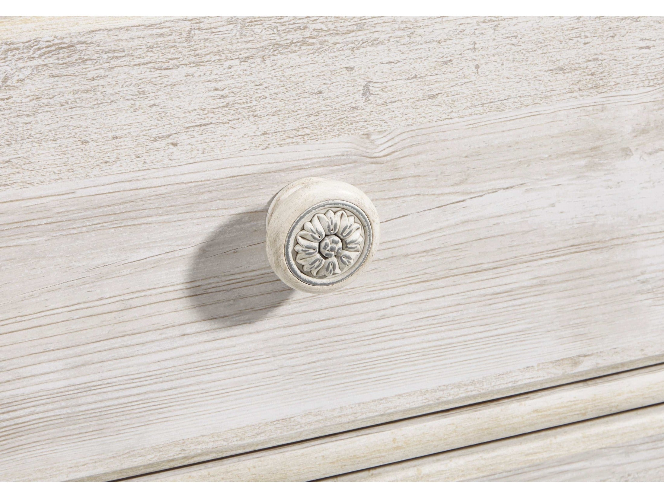 Paxberry Whitewash Dresser & Mirror