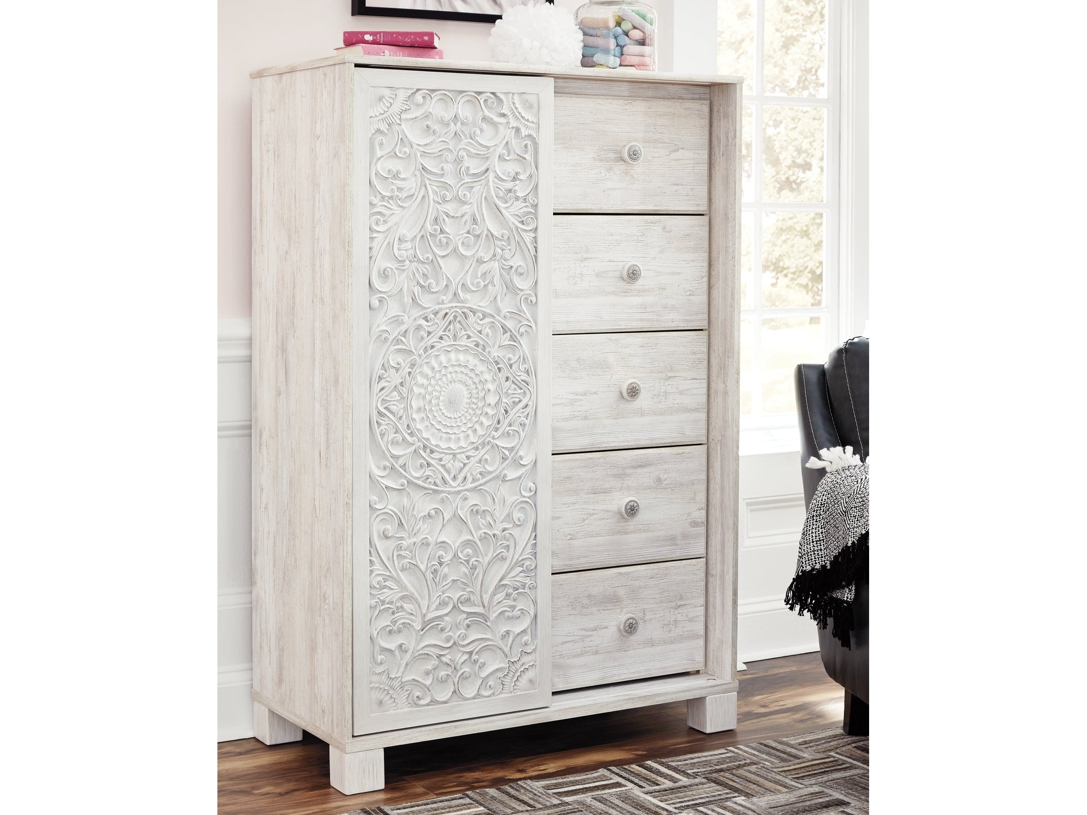Paxberry Whitewash Dressing Chest