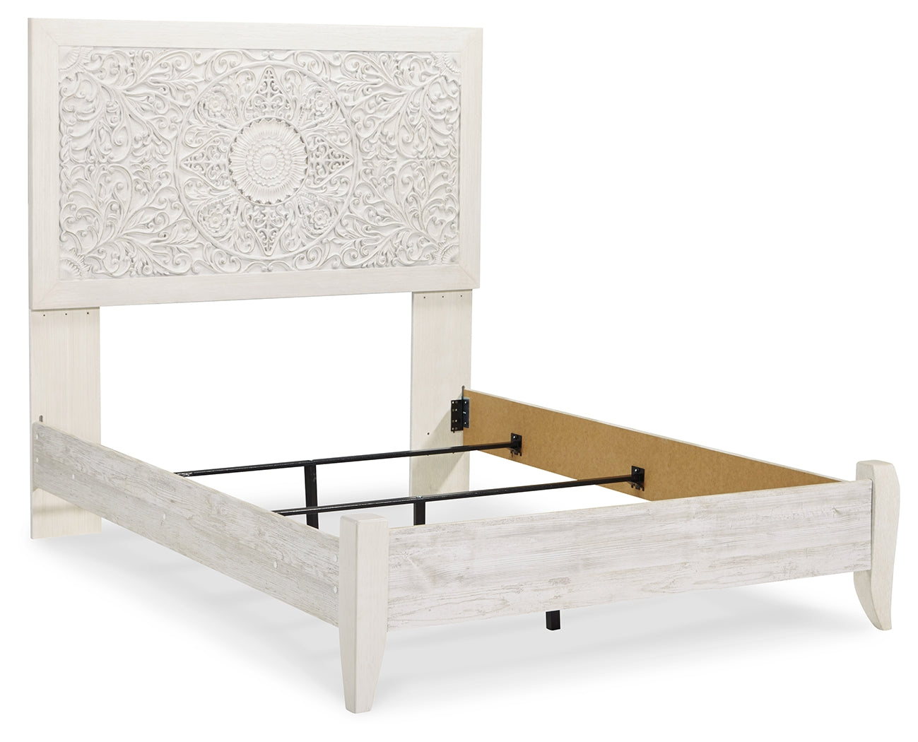 Paxberry Whitewash Full Panel Bed