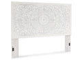 Paxberry Whitewash King Panel Headboard