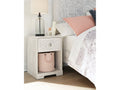 Paxberry Whitewash Nightstand (22.09" H)