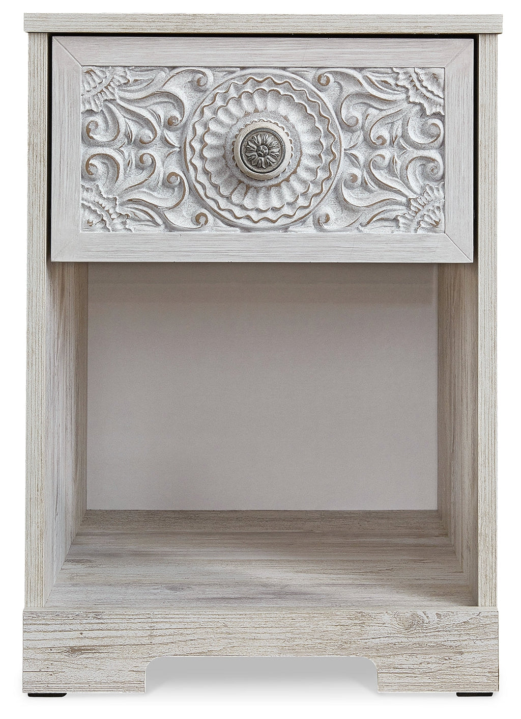 Paxberry Whitewash Nightstand (22.09" H)