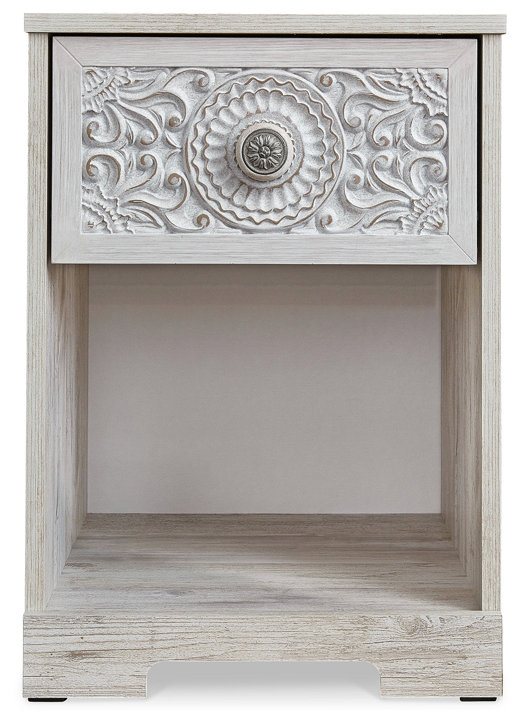 Paxberry Whitewash Nightstand (22.09" H)