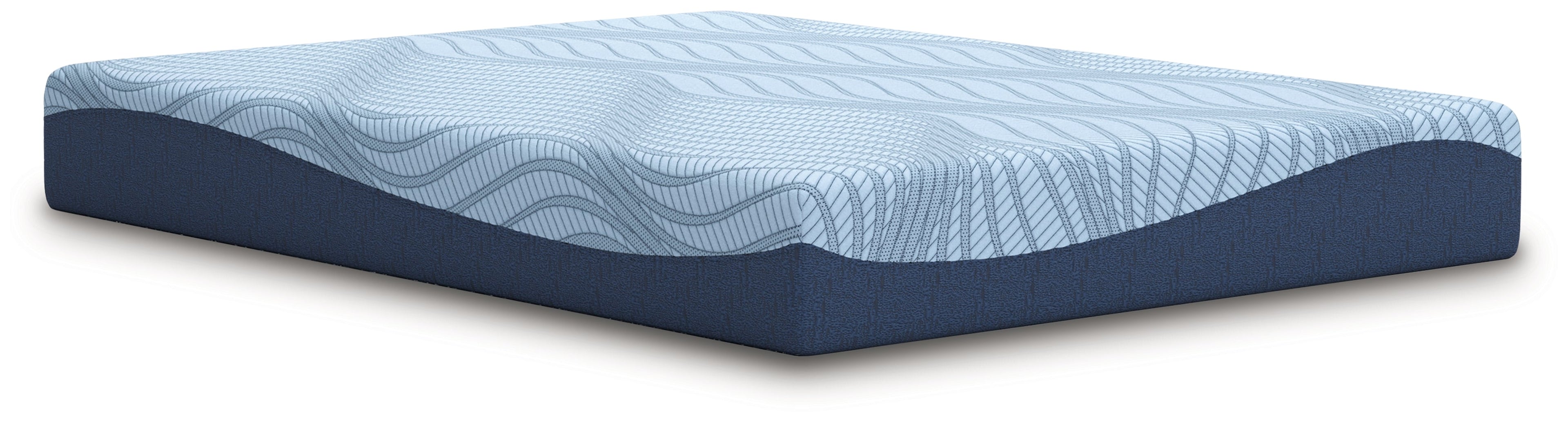 Peak 2.0 10 Memory Foam White Queen Mattress