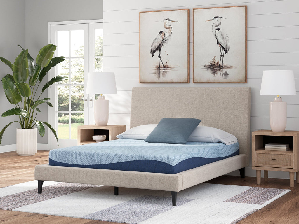 Peak 2.0 8 Memory Foam White Queen Mattress