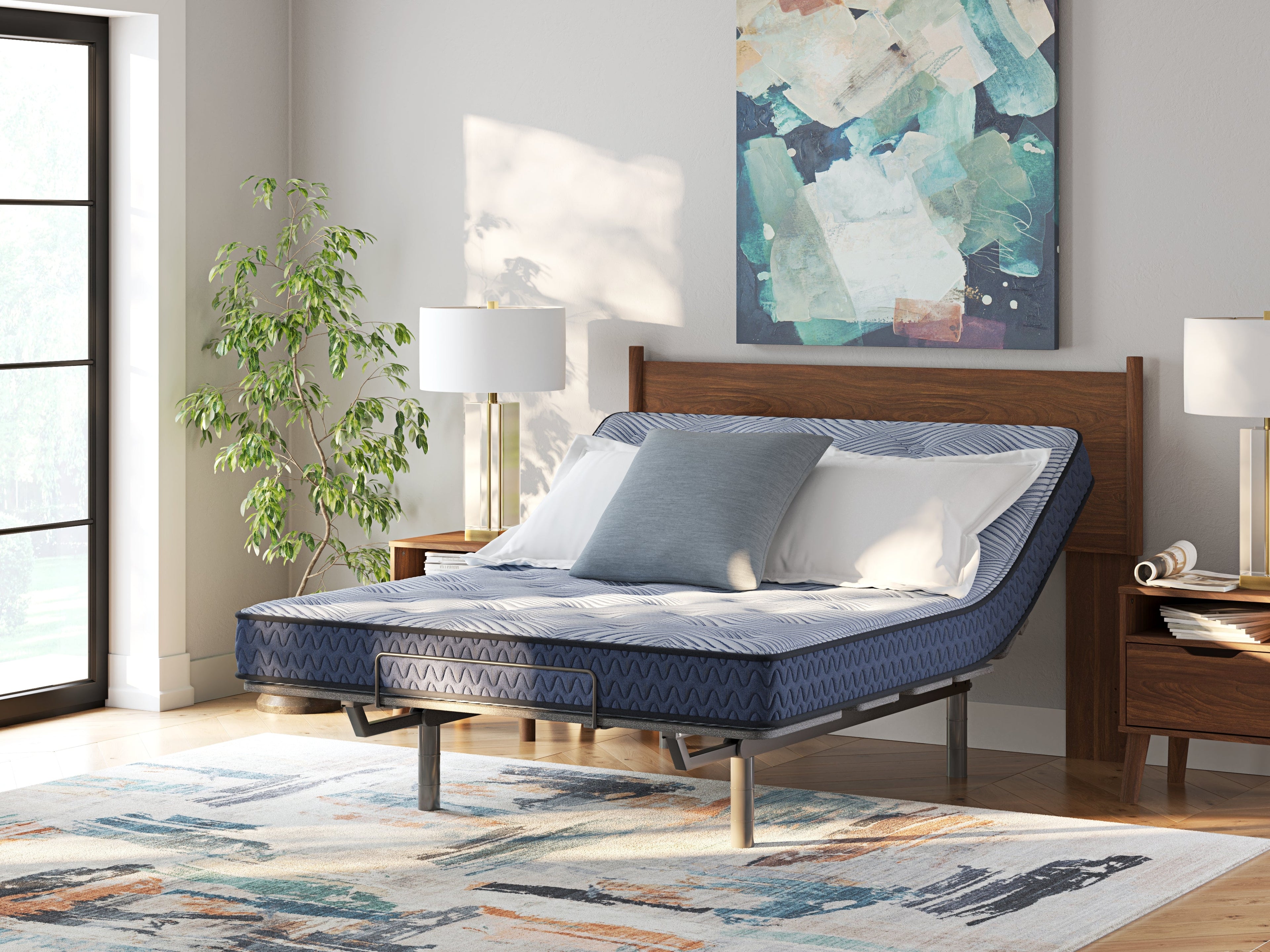 Peak 2.0 Bonnell Light Blue California King Mattress