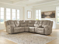 Pearce-Pike Birch 3-Piece Reclining Sectional w/ Console