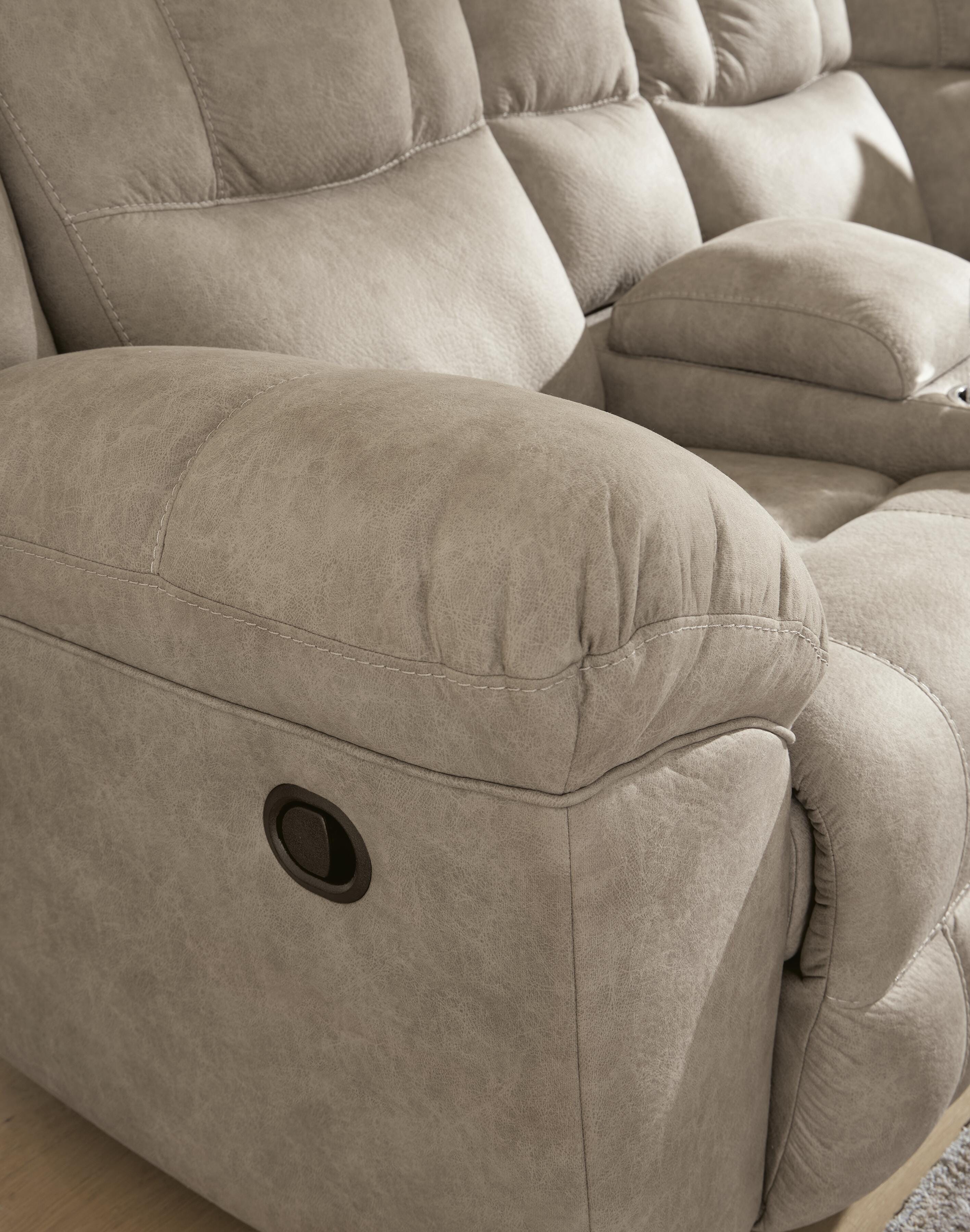 Pearce-Pike Birch 3-Piece Reclining Sectional with Console