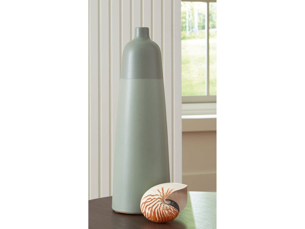 Peerland Green Vase 6"