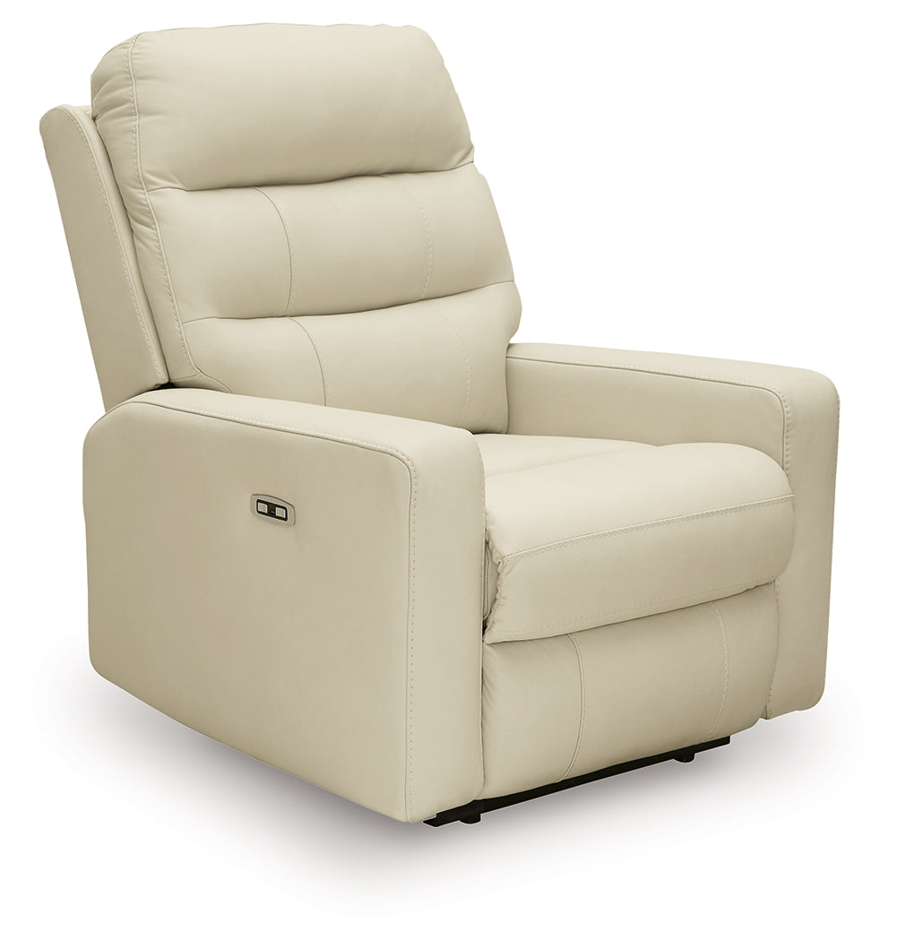 Pennacle Pier Canvas Power Recliner