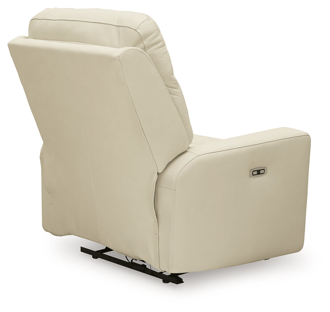 Pennacle Pier Canvas Power Recliner