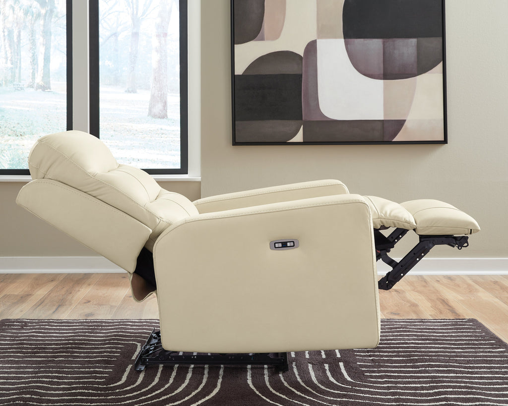 Pennacle Pier Canvas Power Recliner