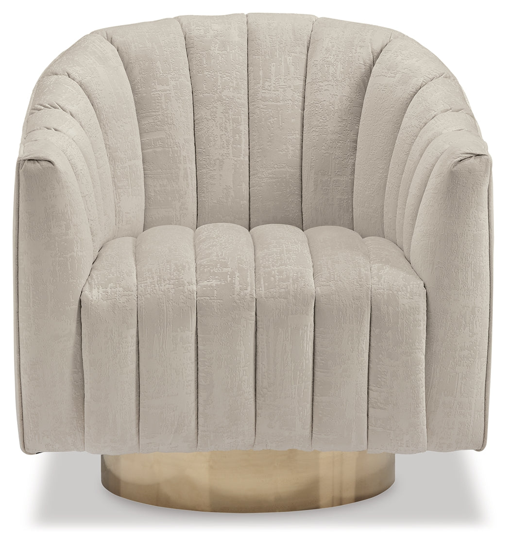 Penzlin Pearl Velvet Accent Chair