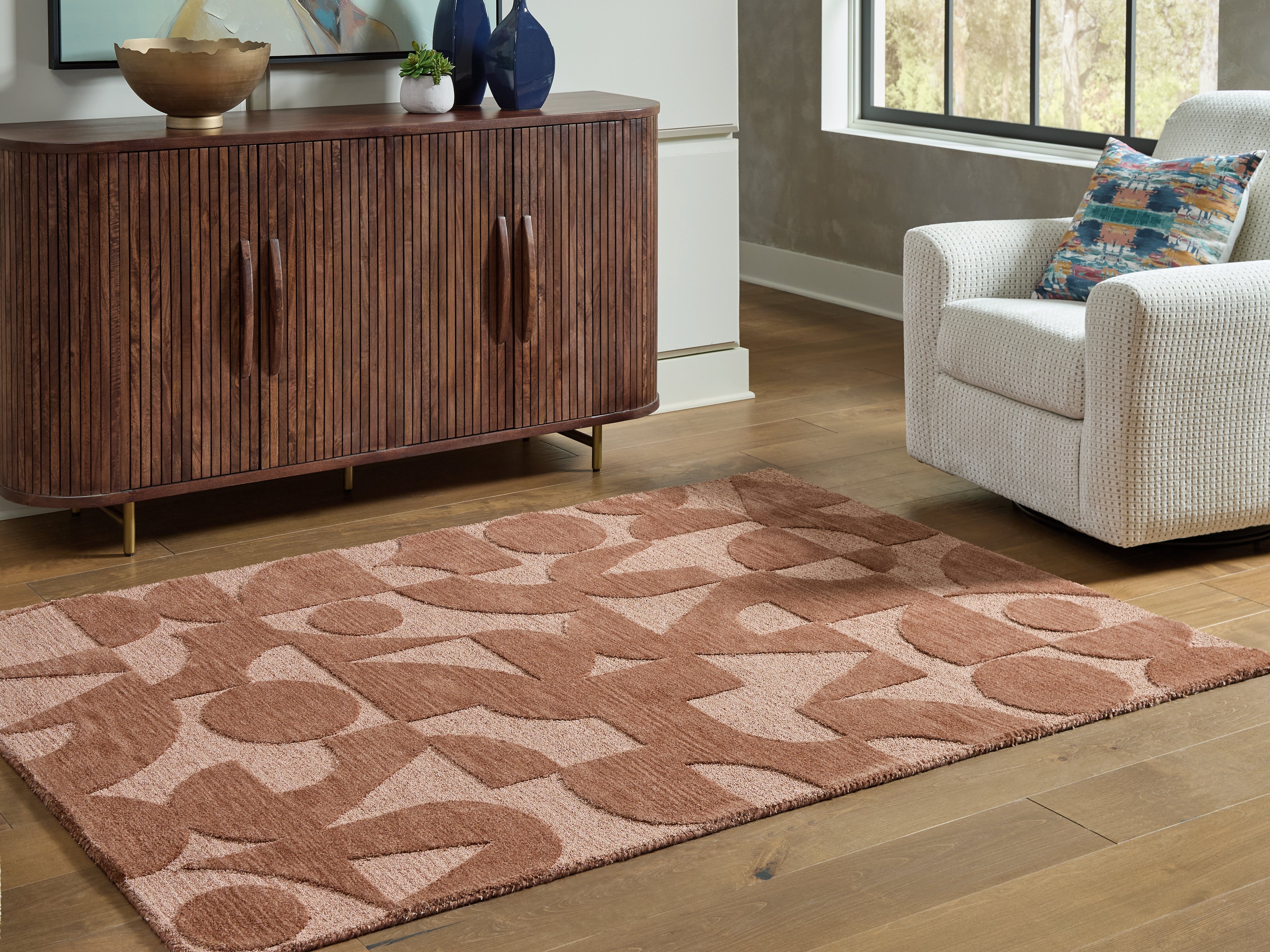 Perrenton Clay 5' x 7' Rug