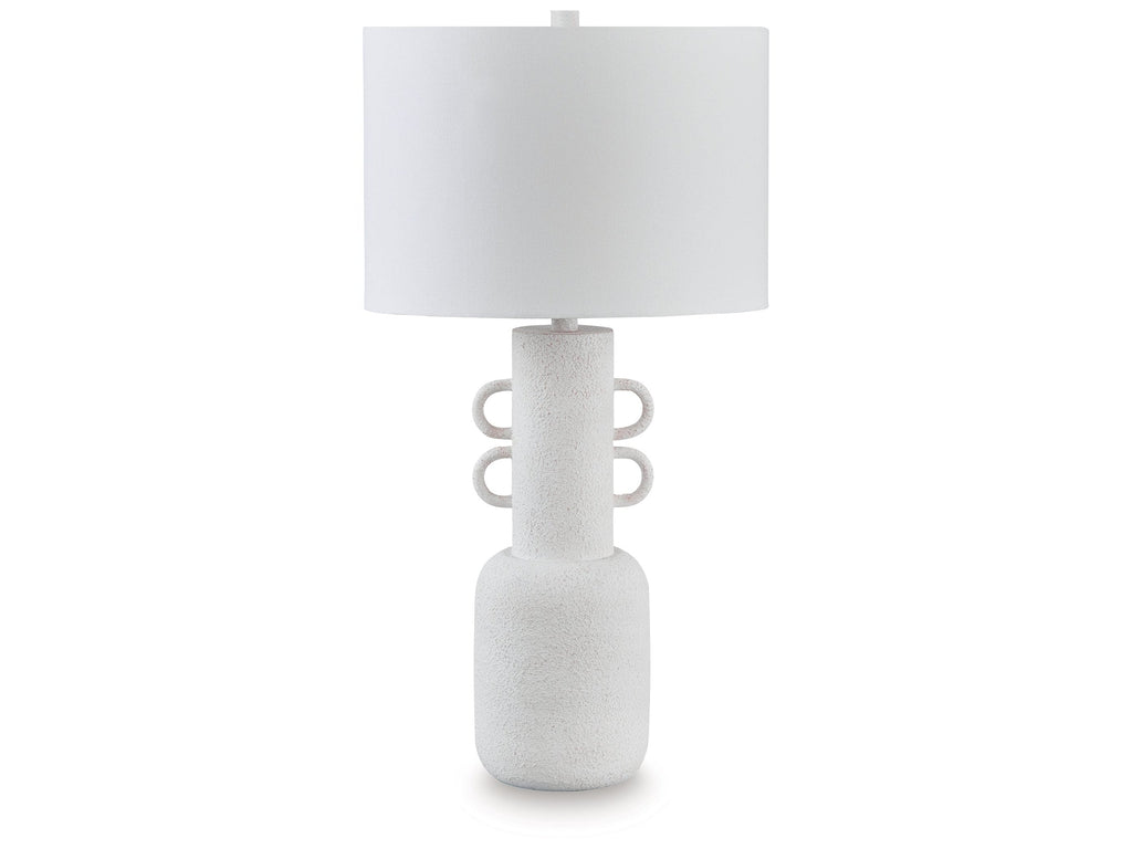 Perringhill Distressed White Table Lamp