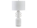 Perringhill Distressed White Table Lamp