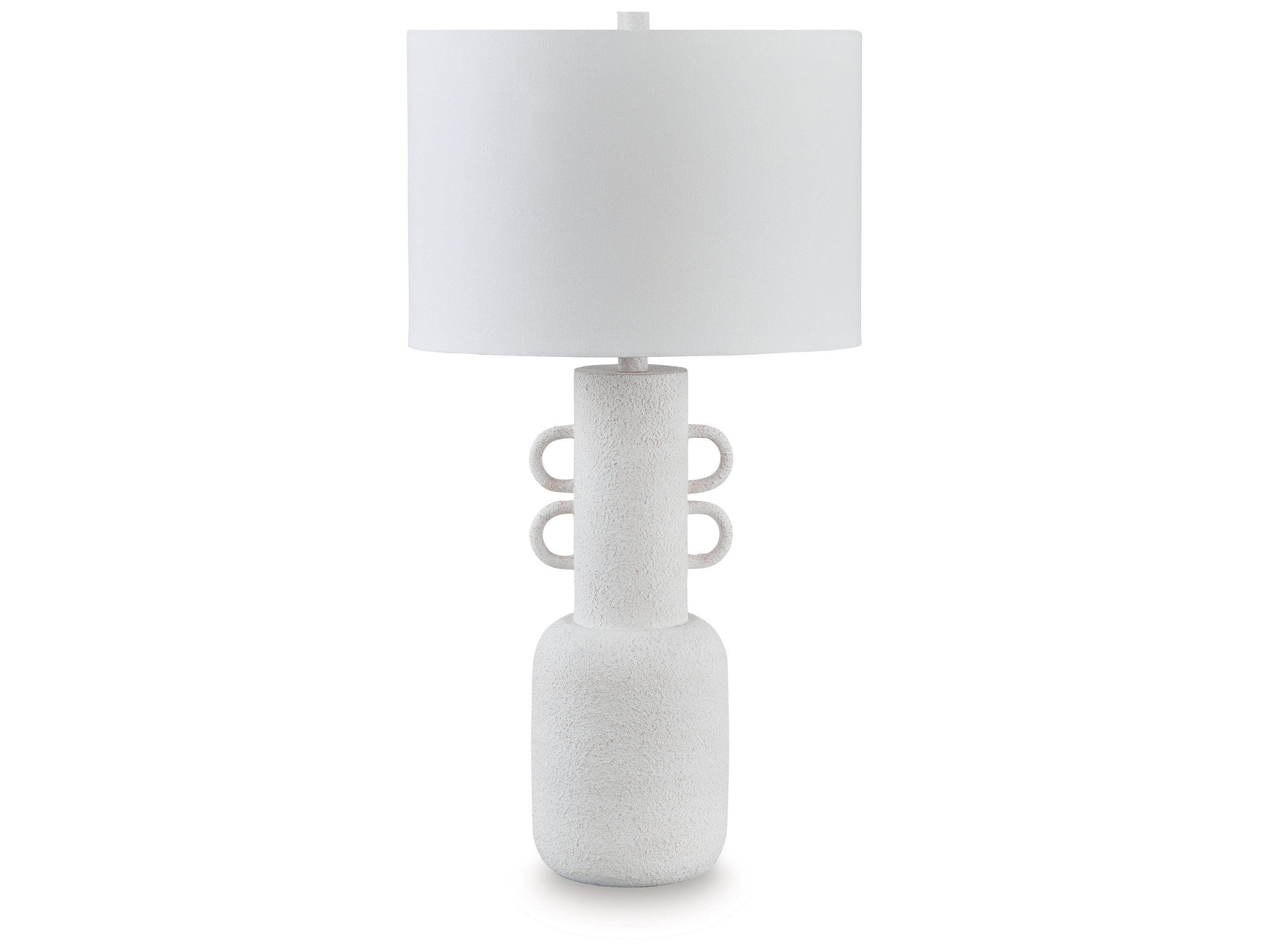Perringhill Distressed White Table Lamp