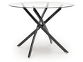 Pharwynn Black Dining Table