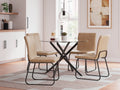 Pharwynn Multi Dining Table w/4 Chairs