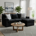 Midnight Sectional (Reversible Chaise)
