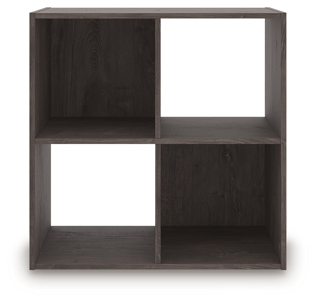 Piperton Charcoal Four Cube Organizer
