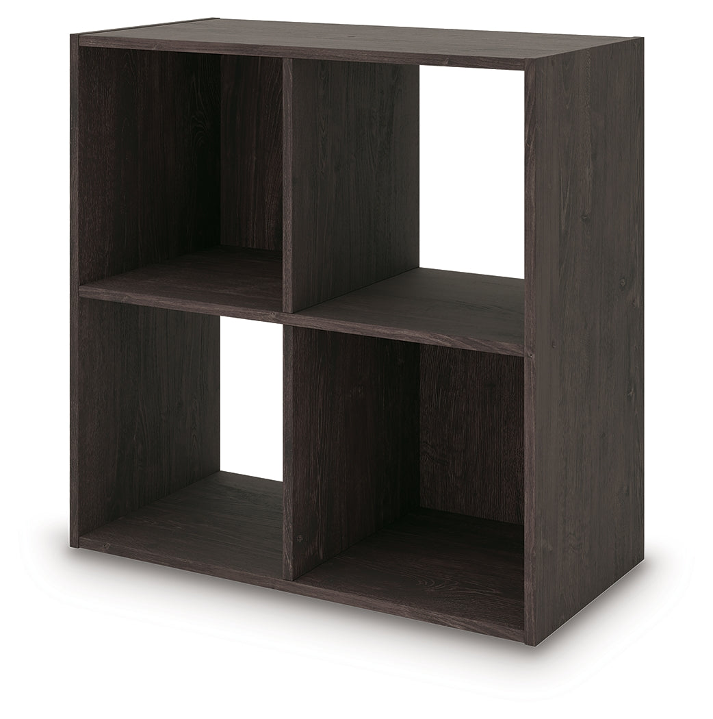 Piperton Charcoal Four Cube Organizer