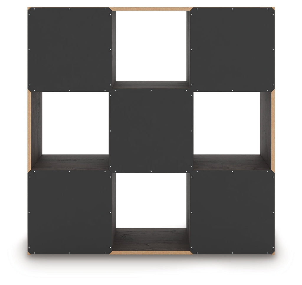 Piperton Charcoal Nine Cube Organizer