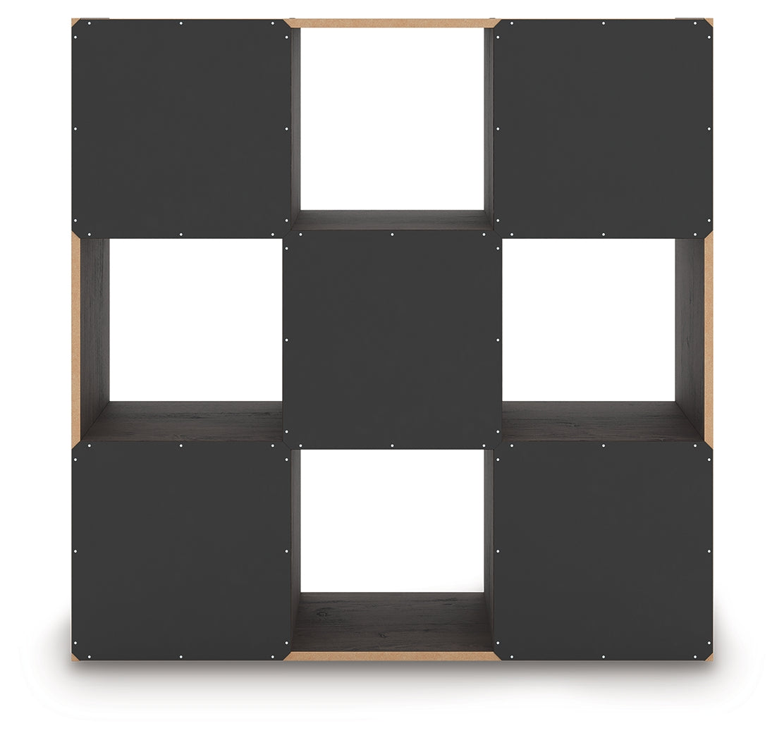 Piperton Charcoal Nine Cube Organizer