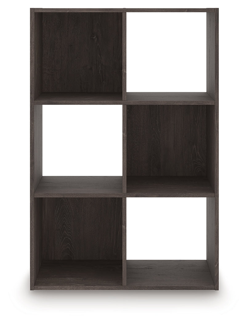 Piperton Charcoal Six Cube Organizer