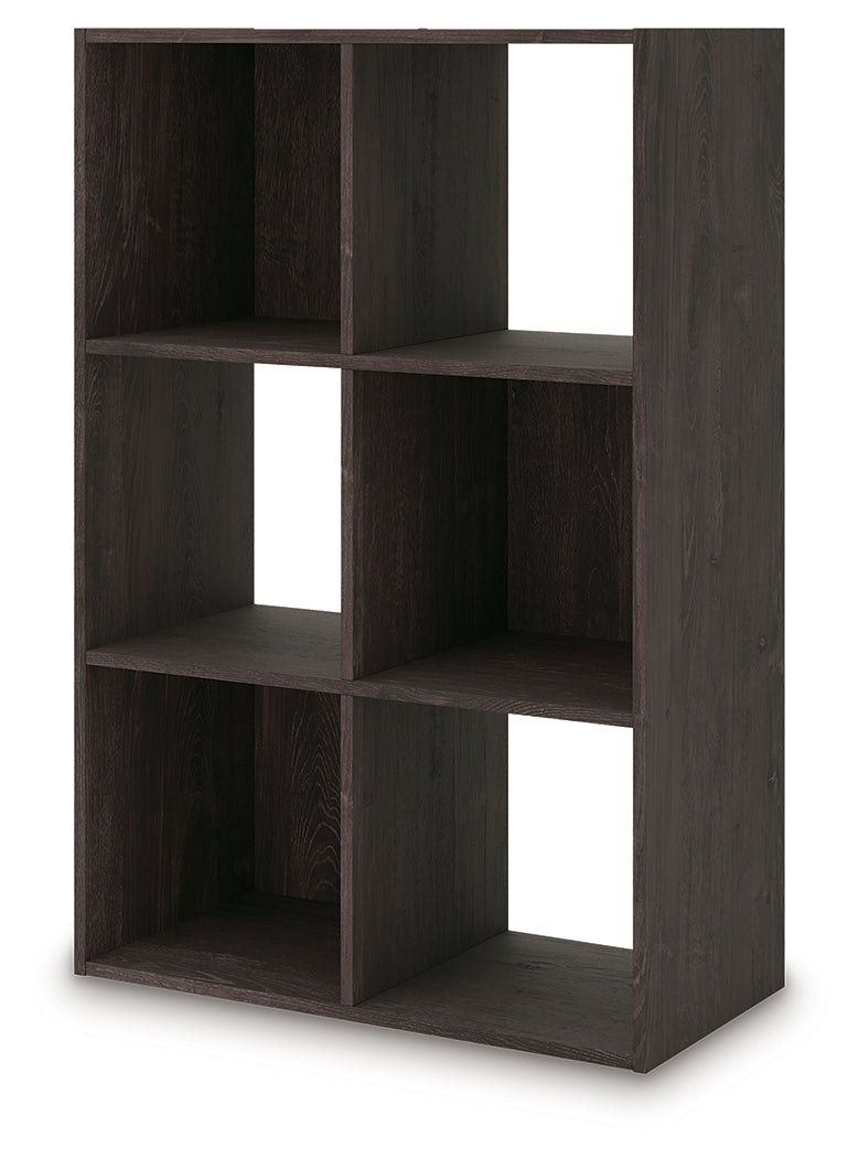 Piperton Charcoal Six Cube Organizer