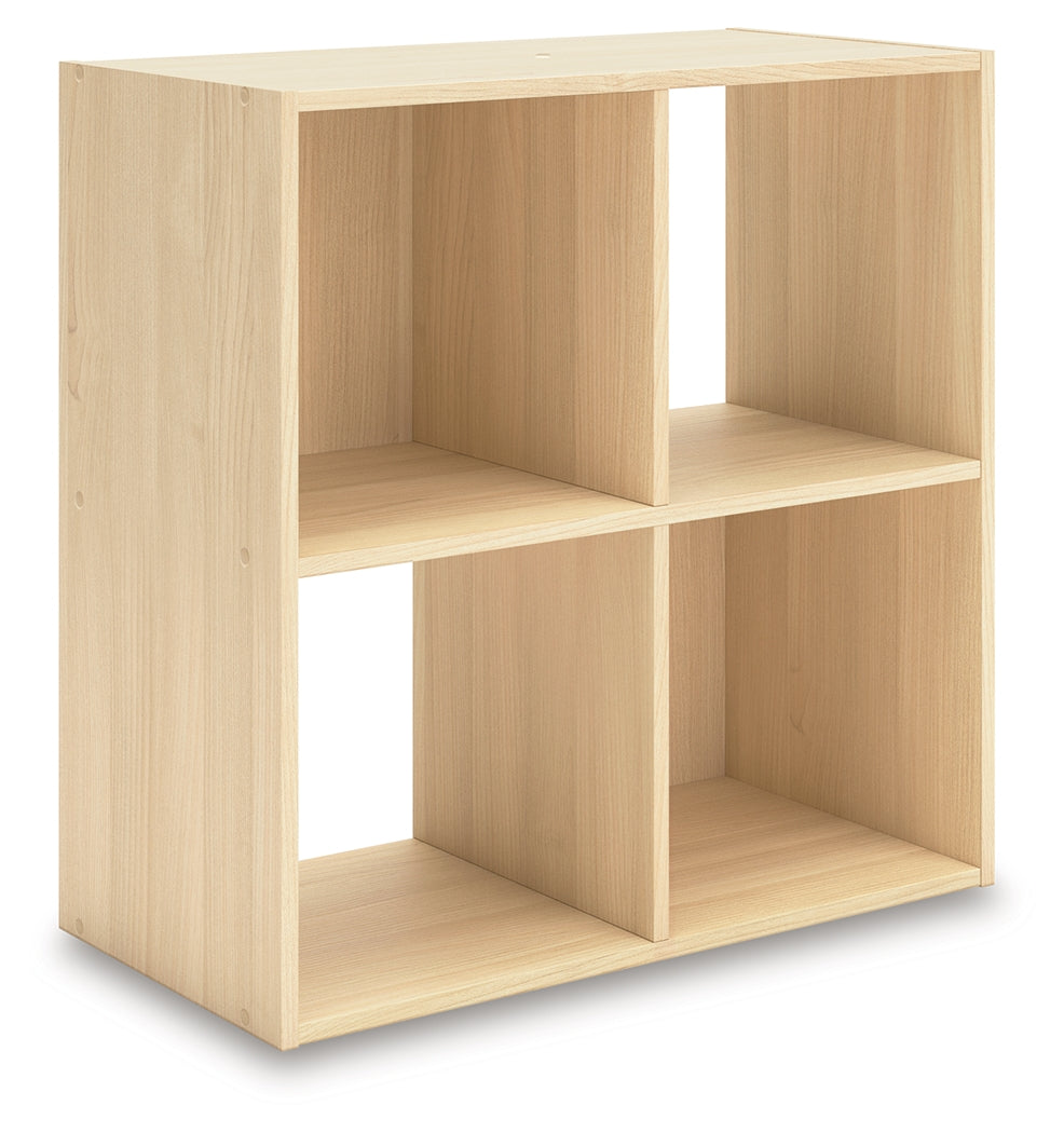 Piperton Tan Four Cube Organizer