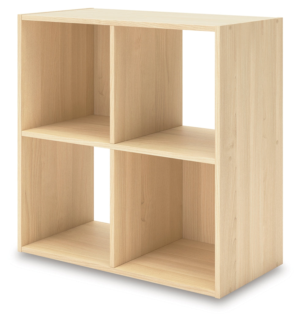 Piperton Tan Four Cube Organizer