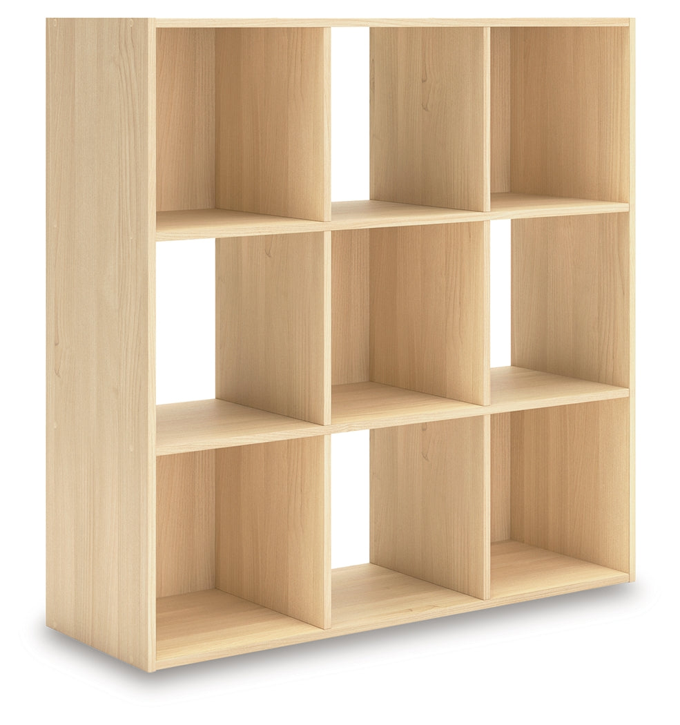Piperton Tan Nine Cube Organizer