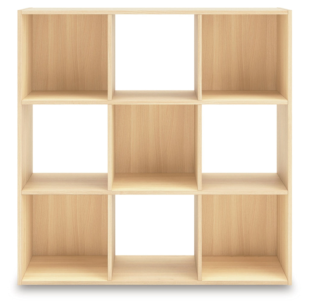 Piperton Tan Nine Cube Organizer