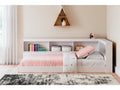 Piperton White Twin Bookcase Storage Youth Bed
