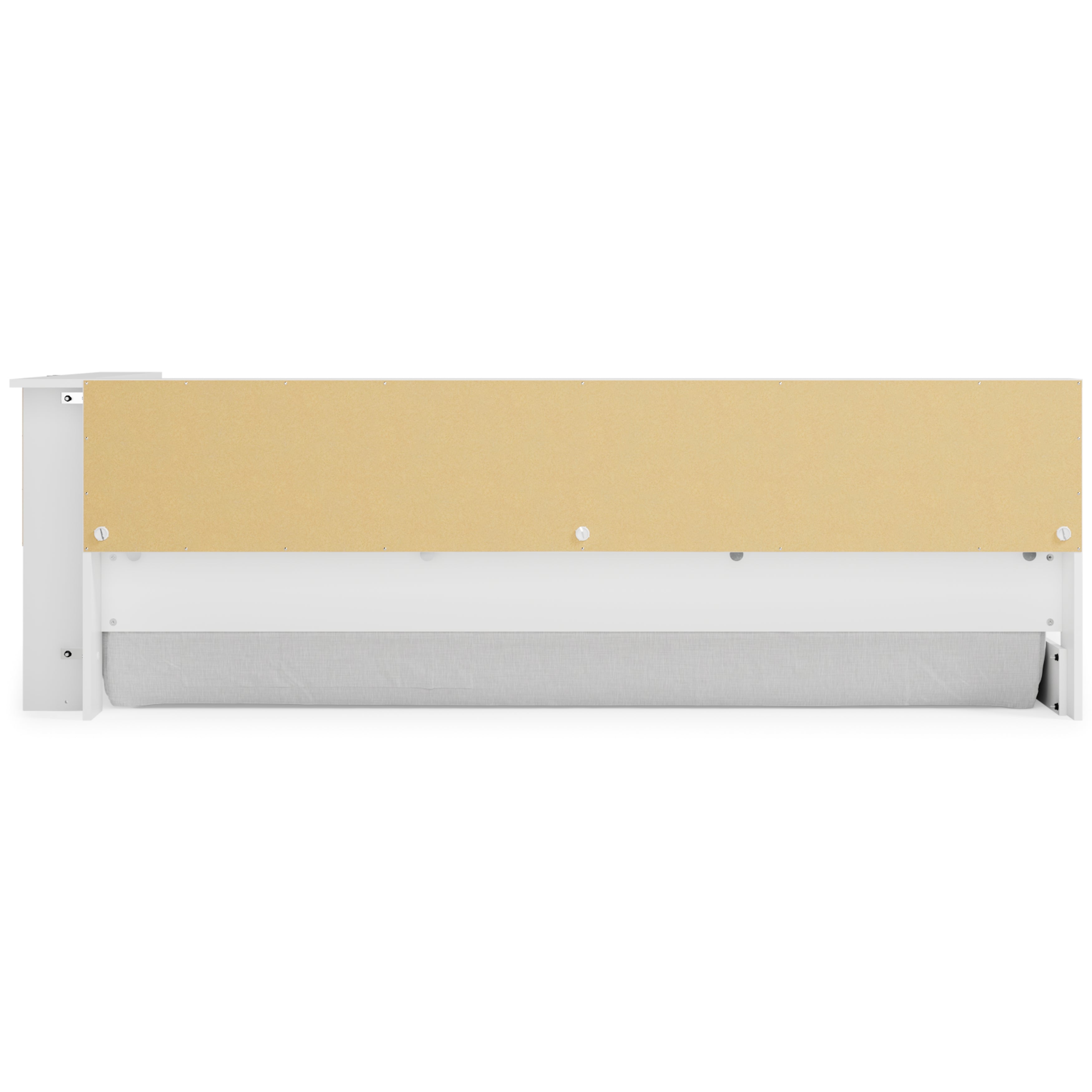 Piperton White Twin Bookcase Storage Youth Bed