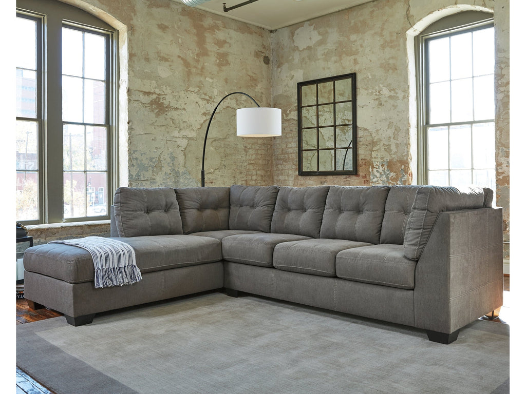 Pitkin Slate 2-Piece Sectional with Chaise