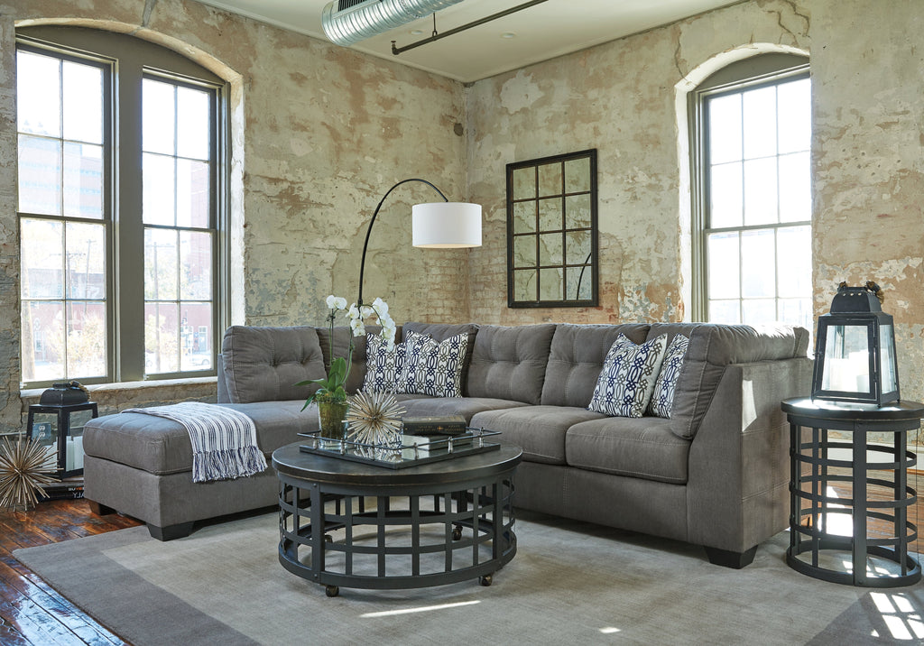 Pitkin Slate 2-Piece Sectional with Chaise