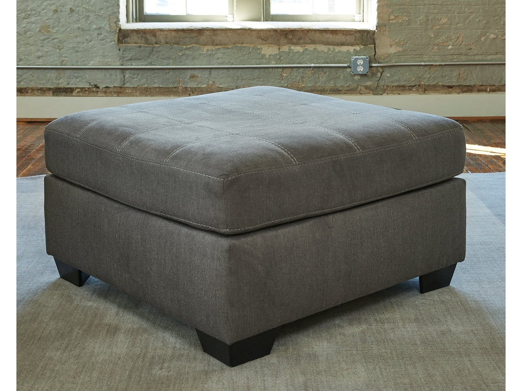 Pitkin Slate Oversized Accent Ottoman