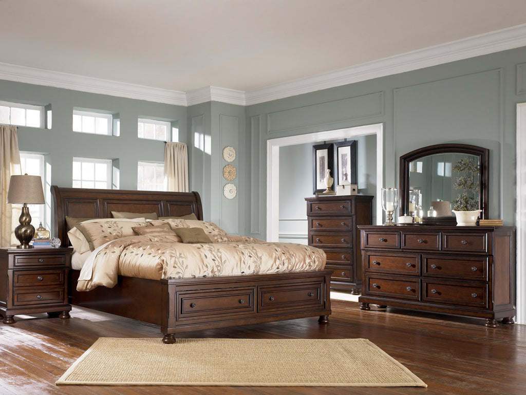 Porter Rustic Brown Chest