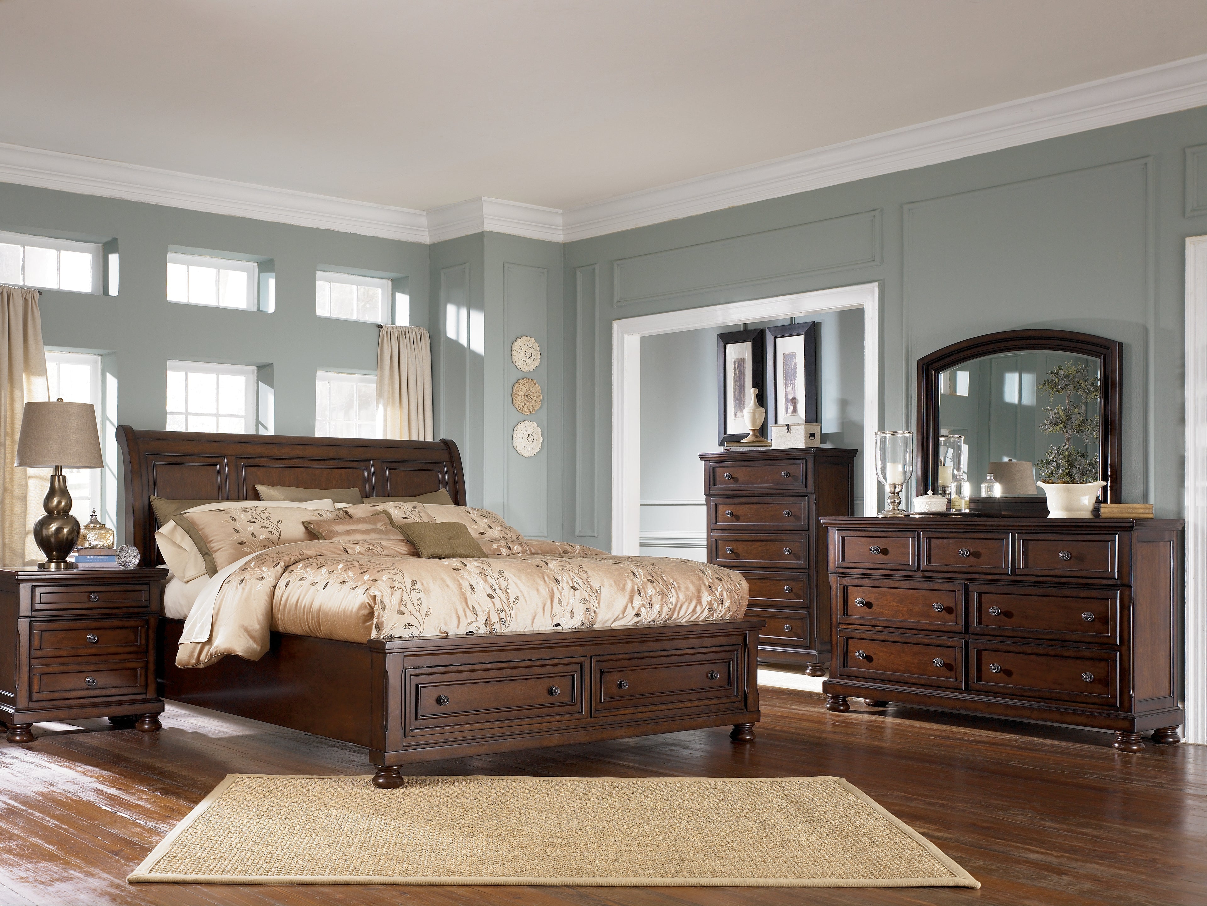 Porter Rustic Brown Chest