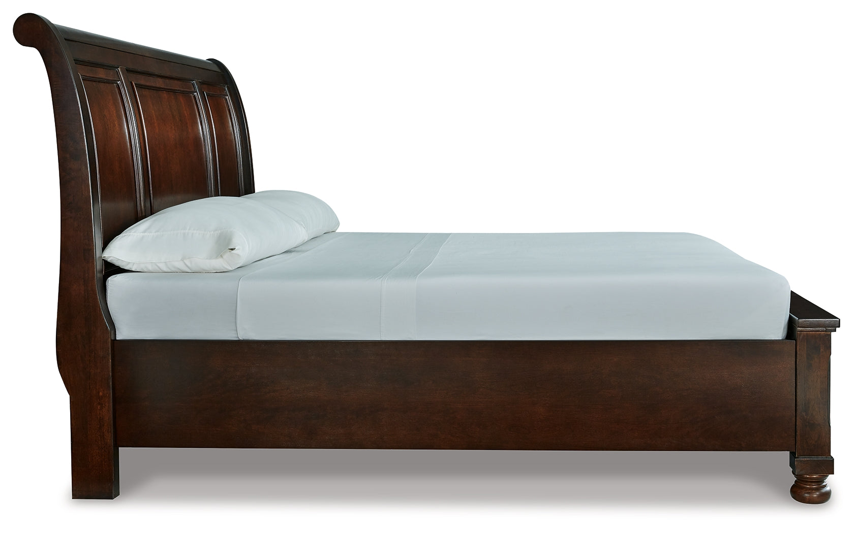 Porter Rustic King Sleigh Bedroom Set, Brown