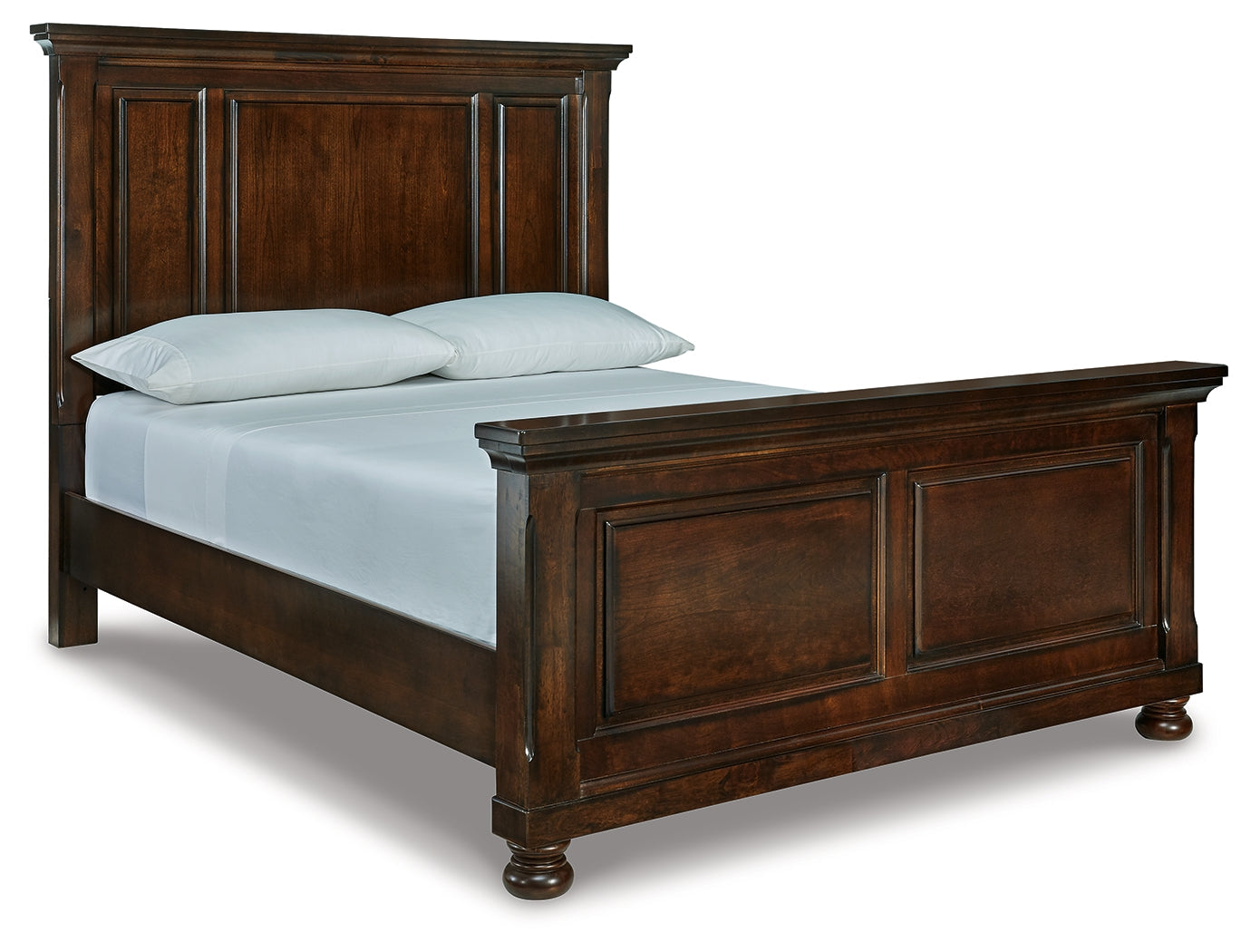 Porter Rustic Queen Panel Bedroom Set, Brown